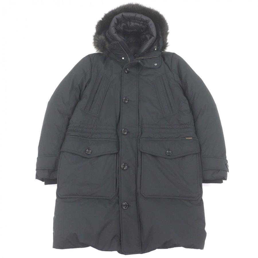 未使用品□MOORER ムーレー HELSINKY 2WAY WZIP ラクーンファー