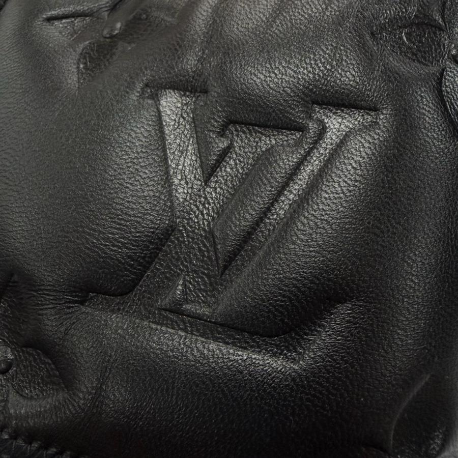 【極美品・箱＆保存袋付き】ルイヴィトン モノグラム エンボス レザー サンダル LOUIS VUITTON（ルイ・ヴィトン） 極美品▽LOUIS VUITTON 2022年製