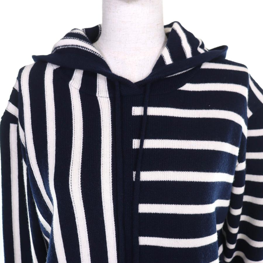 CHANELニット　フード付き　袖取り外し可 CHANEL（シャネル） 極美品△CHANEL P77102K11160 カシミヤ100％ ココ