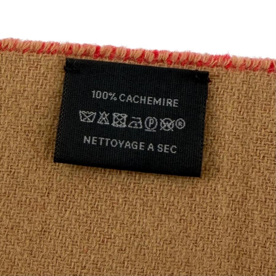 HERMES（エルメス） 極美品☆HERMES カシミヤ100％ フリンジ付 バイ