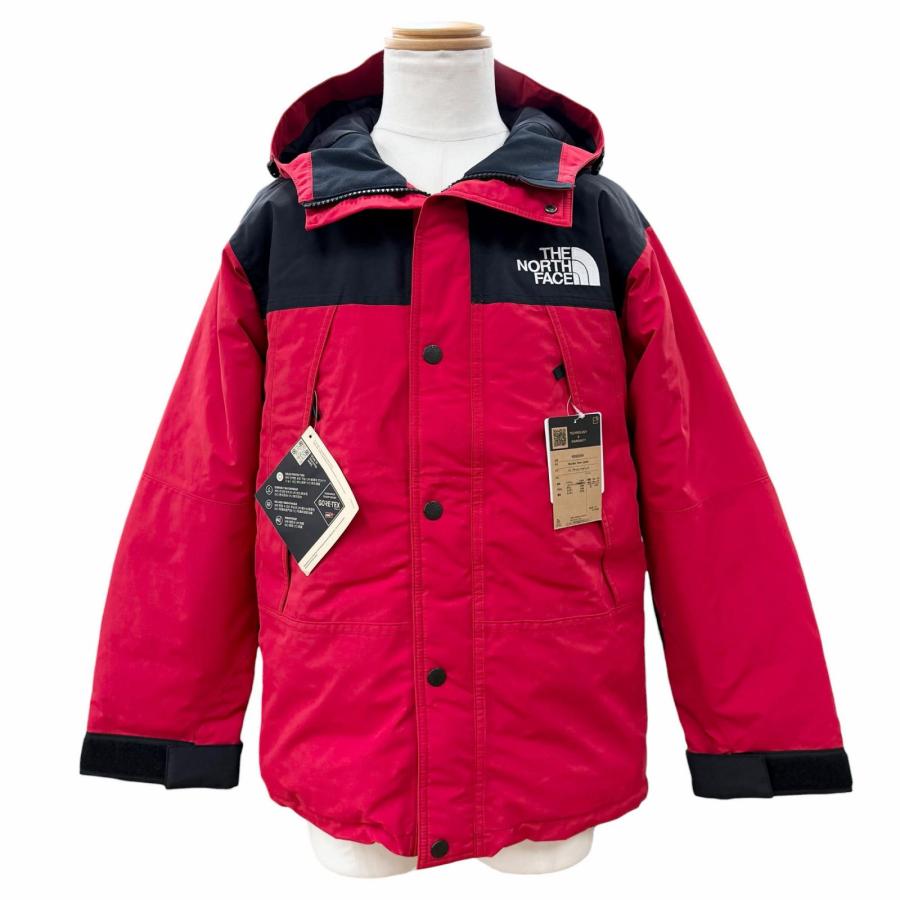未使用品▼THE NORTH FACE ザ・ノースフェイス ND92549 Mountain Down Jacket GORE-TEX ロゴ刺繍 フーデッド ダウンジャケット S 正規品 THE NORTH FACE（ザ ノースフェイス） 未使用品▽THE NORTH FACE