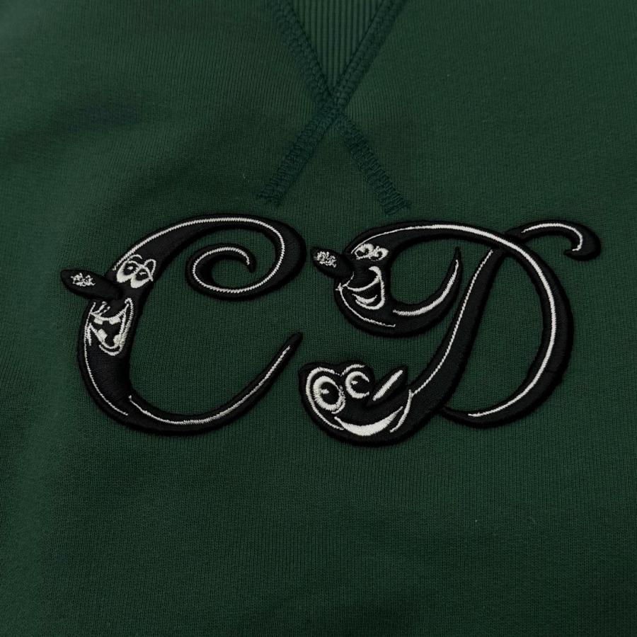 未使用品□DIOR ディオール オム 193J687A0531 ケニーシャーフ CDロゴ刺繍 スウェットシャツ トレーナー S グリーン イタリア製 正規品の画像