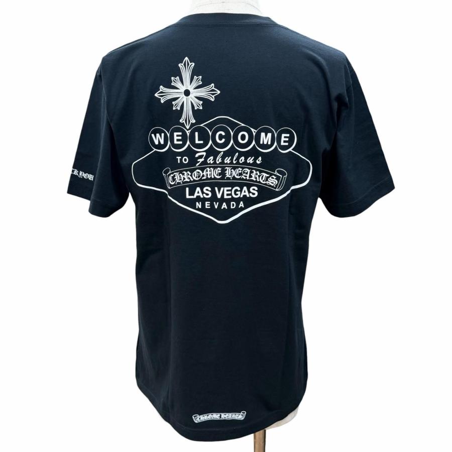 極美品□CHROME HEARTS クロムハーツ コットン100％ ホースシュー ロゴ 