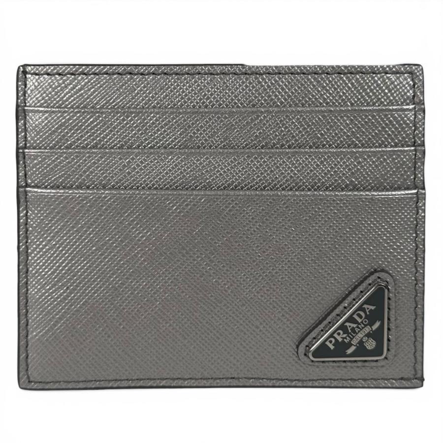 PRADA（プラダ） 極美品△PRADA 1MC223 サフィアーノレザー 三角