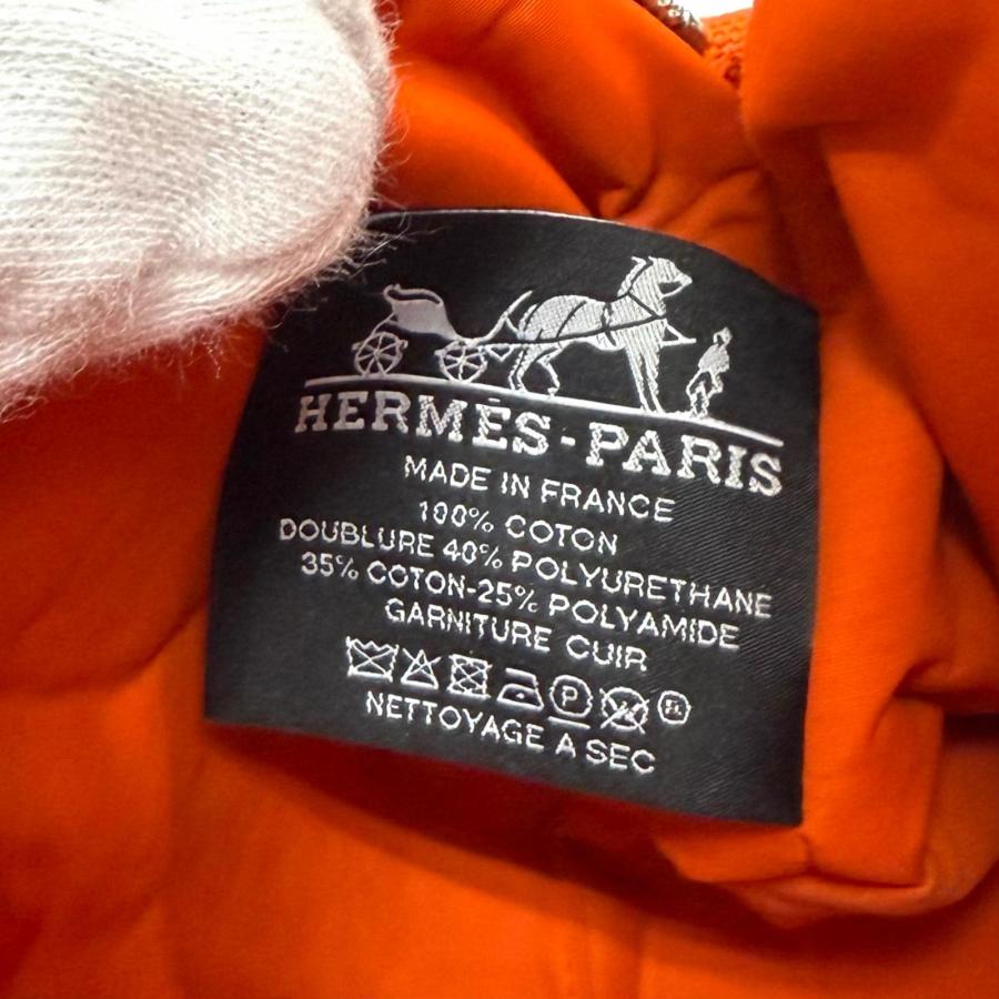 HERMES（エルメス） 未使用品☆HERMES ボリードポーチ コットン100
