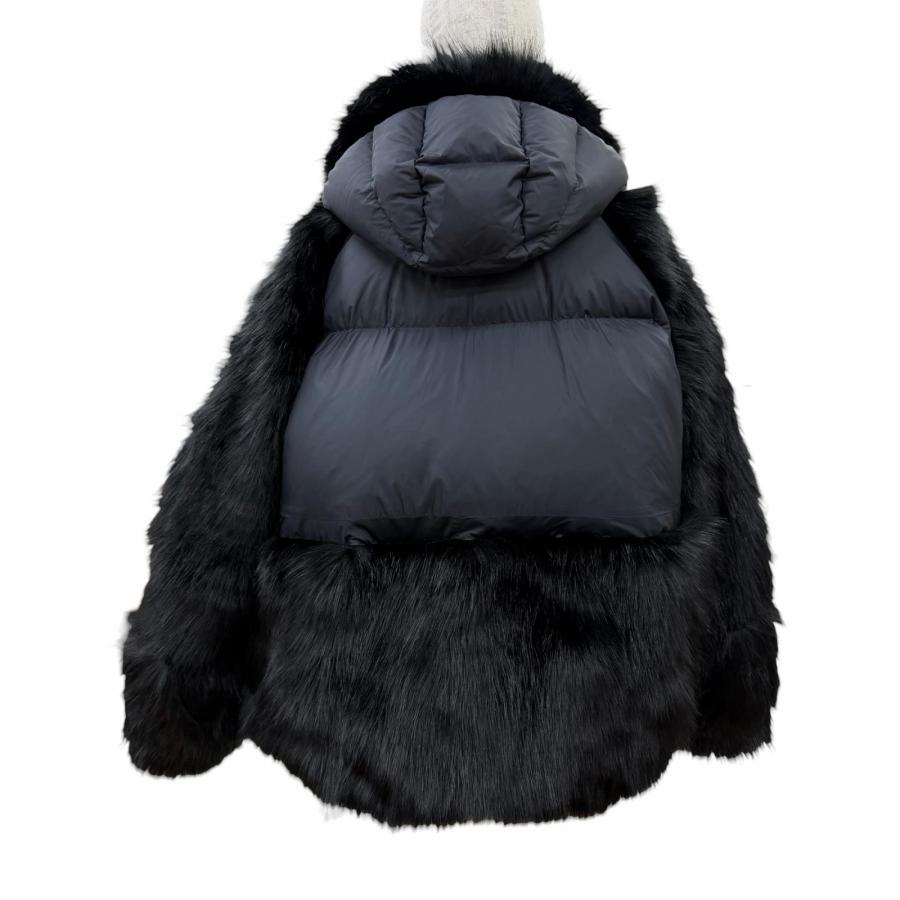 極美品☆NIKE Sacai ナイキ サカイ CT3267-010 WOMENS PARKA フェイク