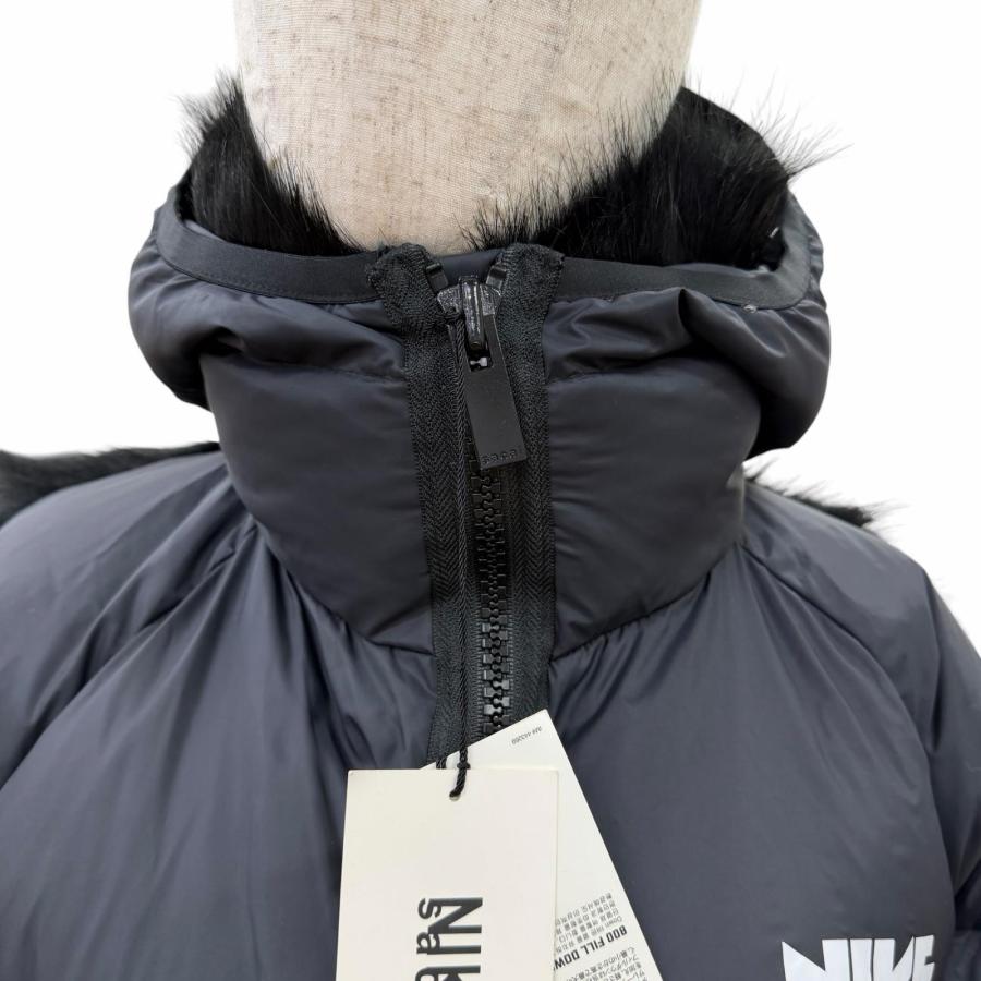 極美品☆NIKE Sacai ナイキ サカイ CT3267-010 WOMENS PARKA フェイク
