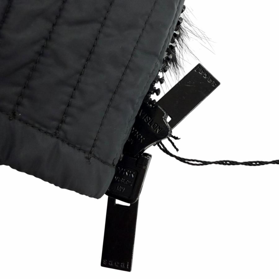 極美品☆NIKE Sacai ナイキ サカイ CT3267-010 WOMENS PARKA フェイク