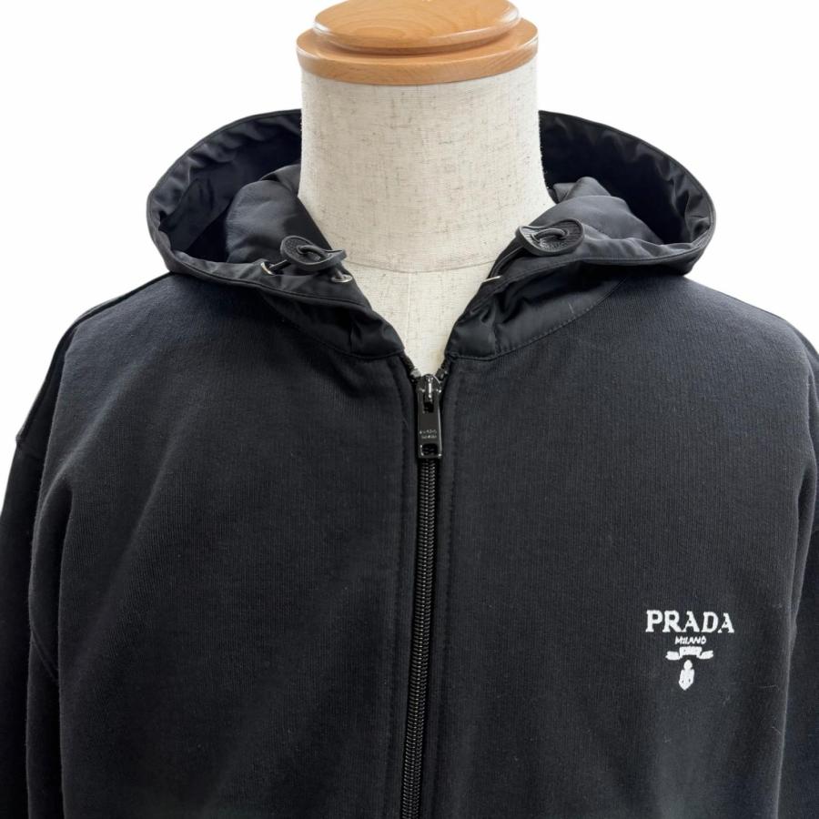 PRADA（プラダ） 美品□PRADA UJL203 Re-Nylon コットン 素材切り替え 
