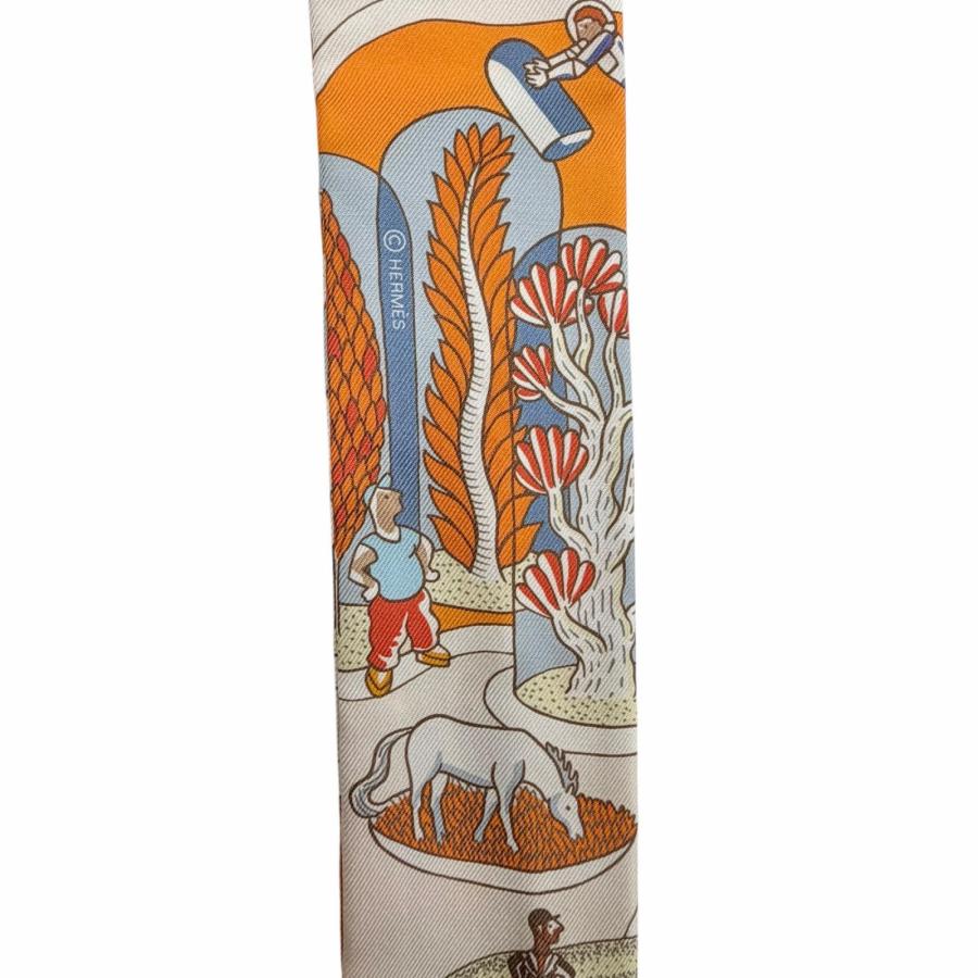 HERMES（エルメス） 極美品◇HERMES ツイリー Exposition Universelle