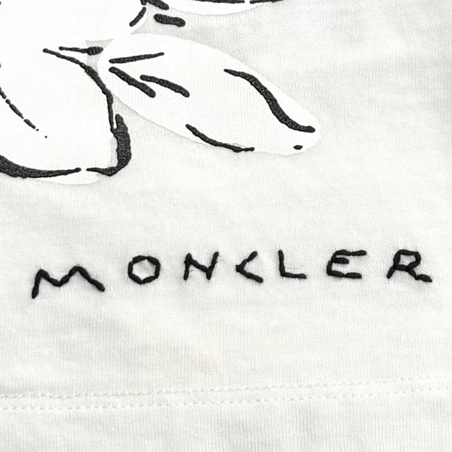 MONCLER（モンクレール） 美品☆MONCLER コットン100％ ロゴ刺繍入り