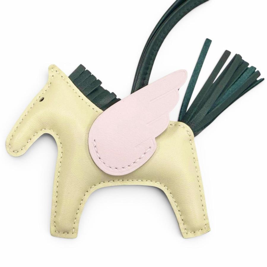 PM ペガサス ロデオチャーム エルメス HERMES クレ チャーム<br>クレ×モーヴペール PM ペガサス エルメス<br>ロデオ アクセサリー