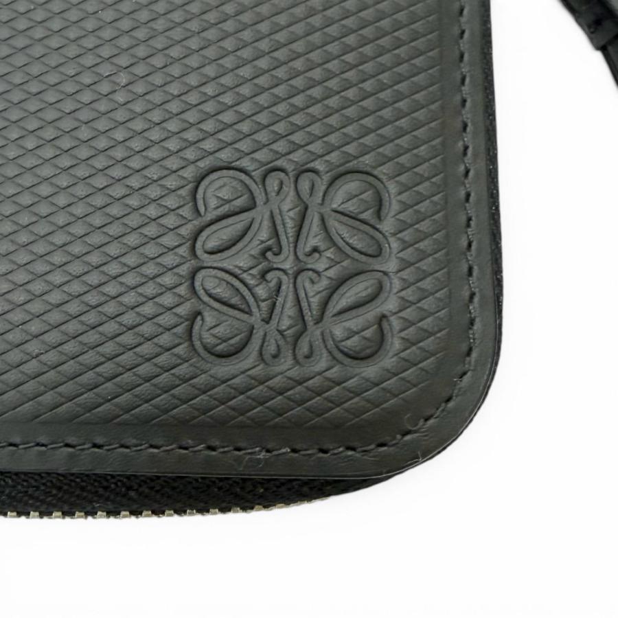 LOEWE（ロエベ） 極美品□LOEWE C510U46X12 PUZZLE EDGE ZIPPED WALLET 