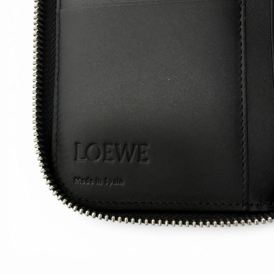LOEWE（ロエベ） 極美品□LOEWE C510U46X12 PUZZLE EDGE ZIPPED WALLET