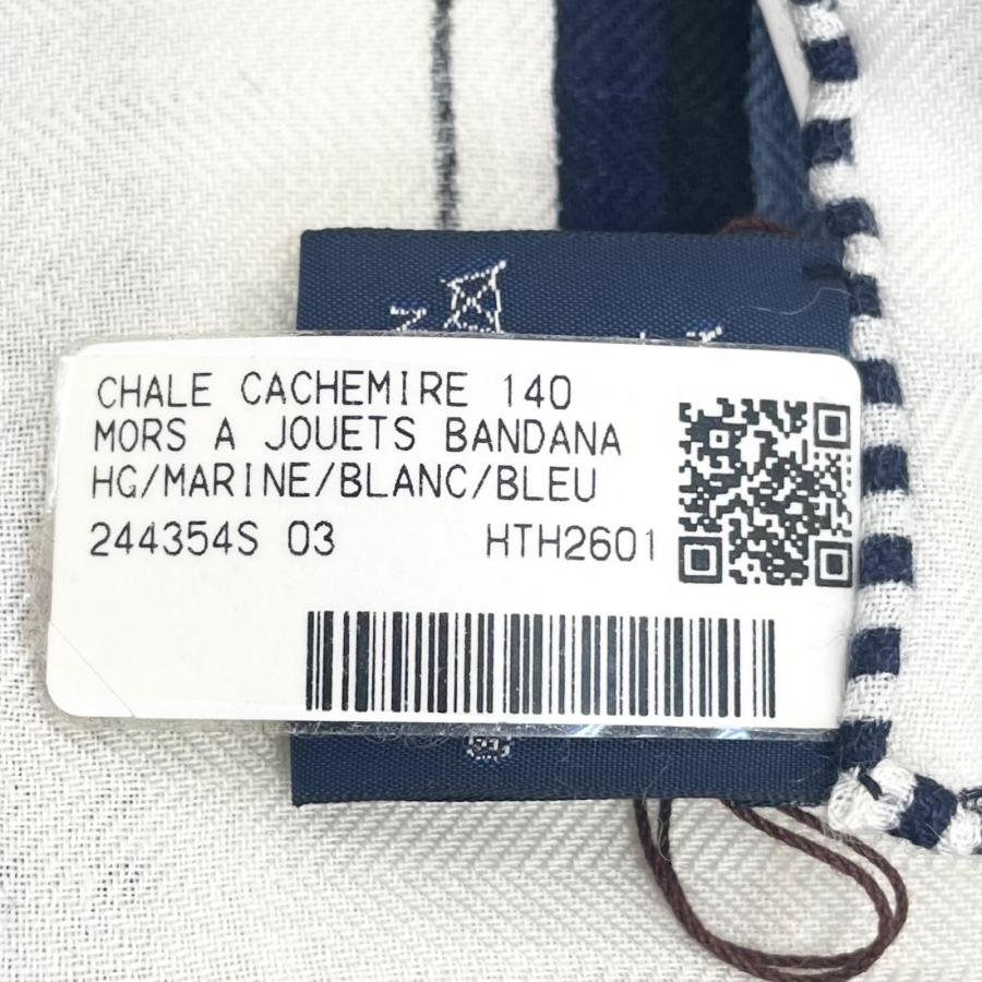 エルメス　シルクノート　マリン HERMES（エルメス） 未使用品△HERMES 26SS カレジュアン MORS A