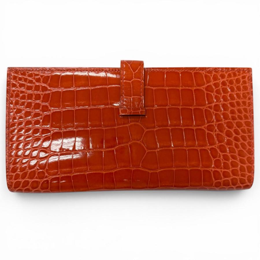 HERMES（エルメス） 未使用品□HERMES ベアン スフレ アリゲーター H 