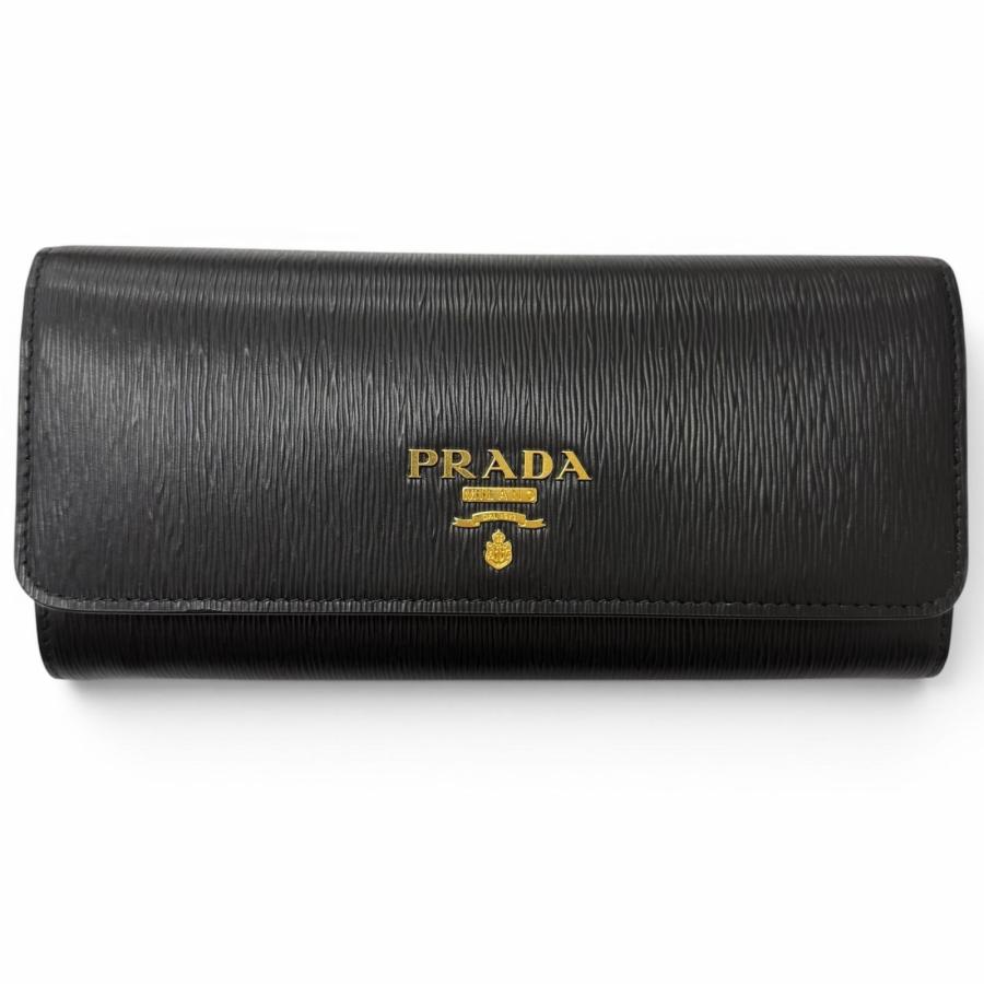 PRADA（プラダ） 未使用品□PRADA 1MH132 ヴィッテロムーブ ゴールド