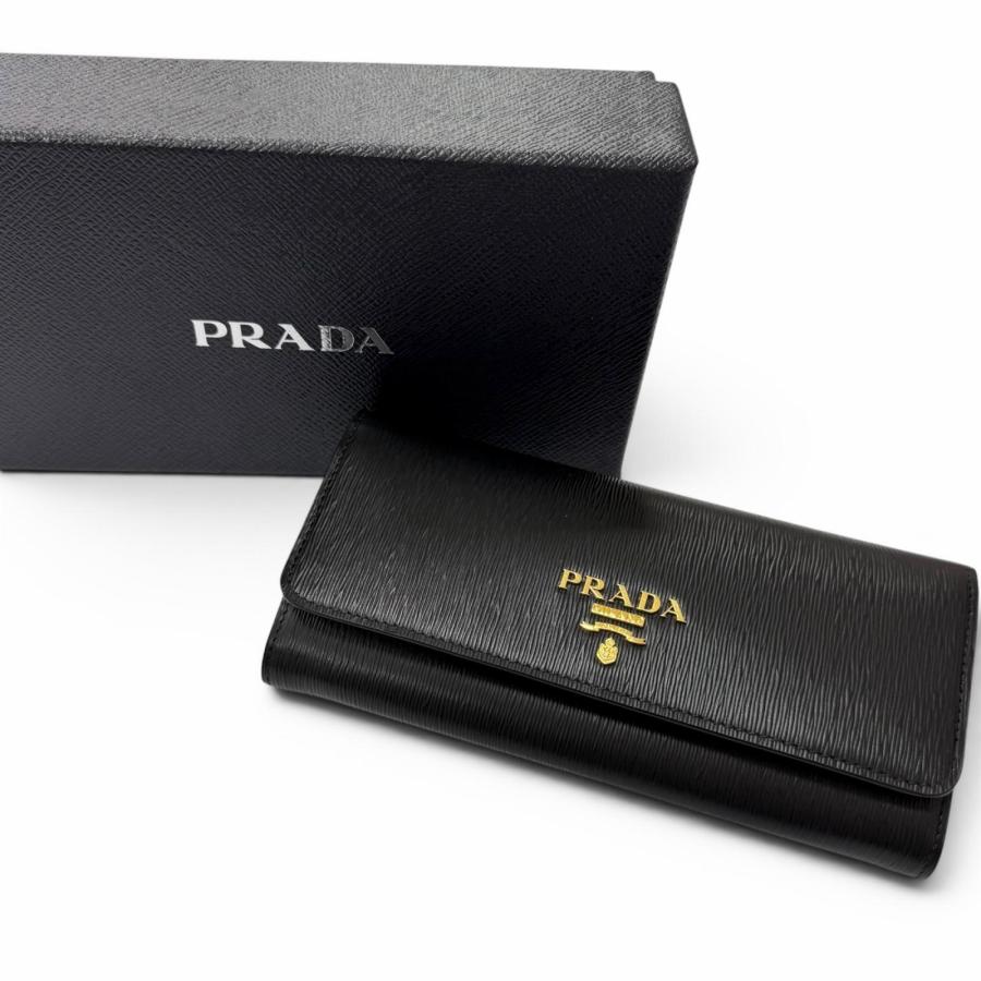 PRADA（プラダ） 未使用品□PRADA 1MH132 ヴィッテロムーブ ゴールド