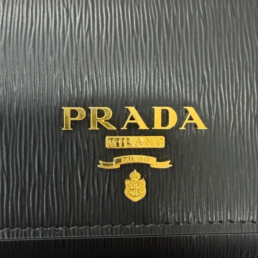 PRADA（プラダ） 未使用品□PRADA 1MH132 ヴィッテロムーブ ゴールド