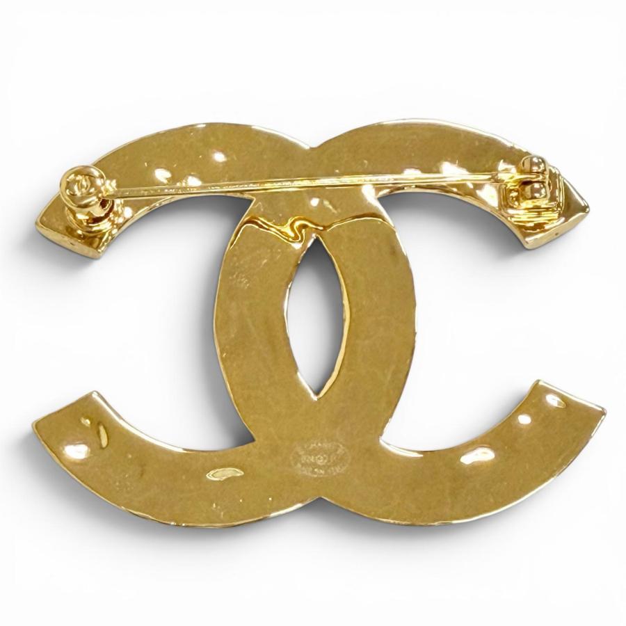 CHANEL（シャネル） 極美品△CHANEL B24P ココマーク CCロゴ ブローチ 