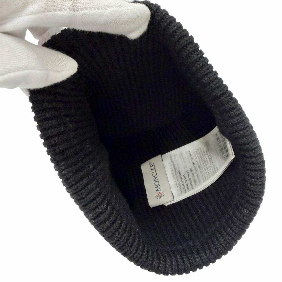 MONCLER（モンクレール） 美品◇MONCLER 2022年製 ウール100％ ロゴ