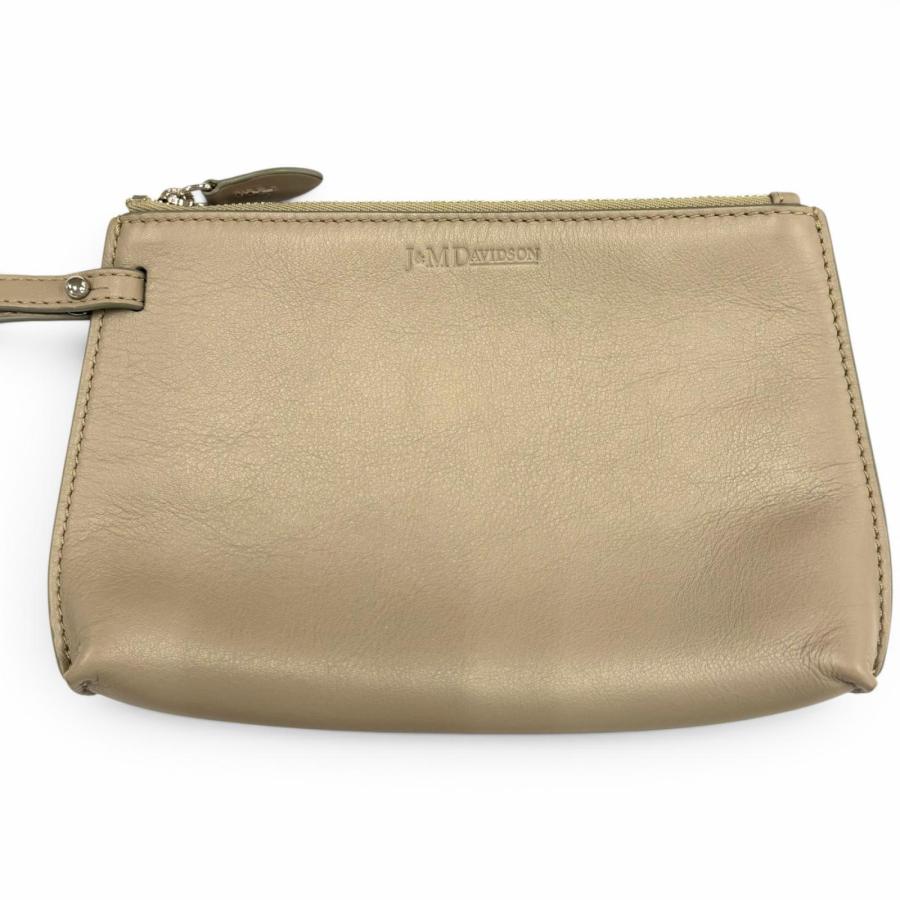 極美品△J&M Davidson ジェイアンドエムデヴィッドソン レザー ポーチ