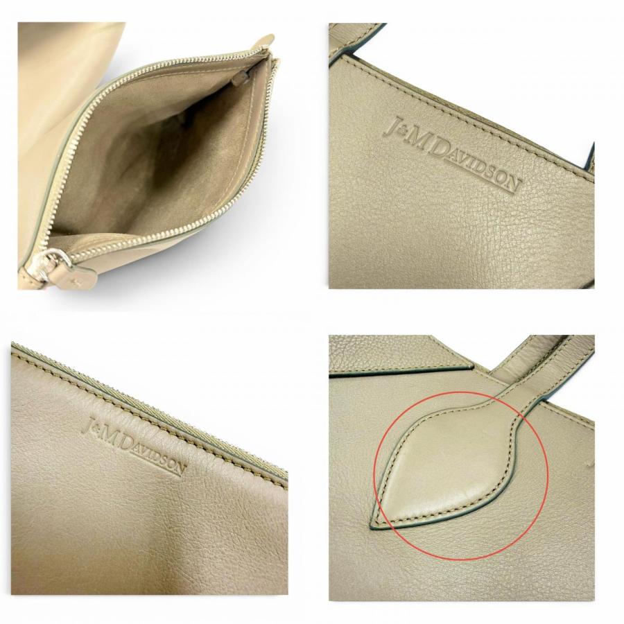 極美品△J&M Davidson ジェイアンドエムデヴィッドソン レザー ポーチ