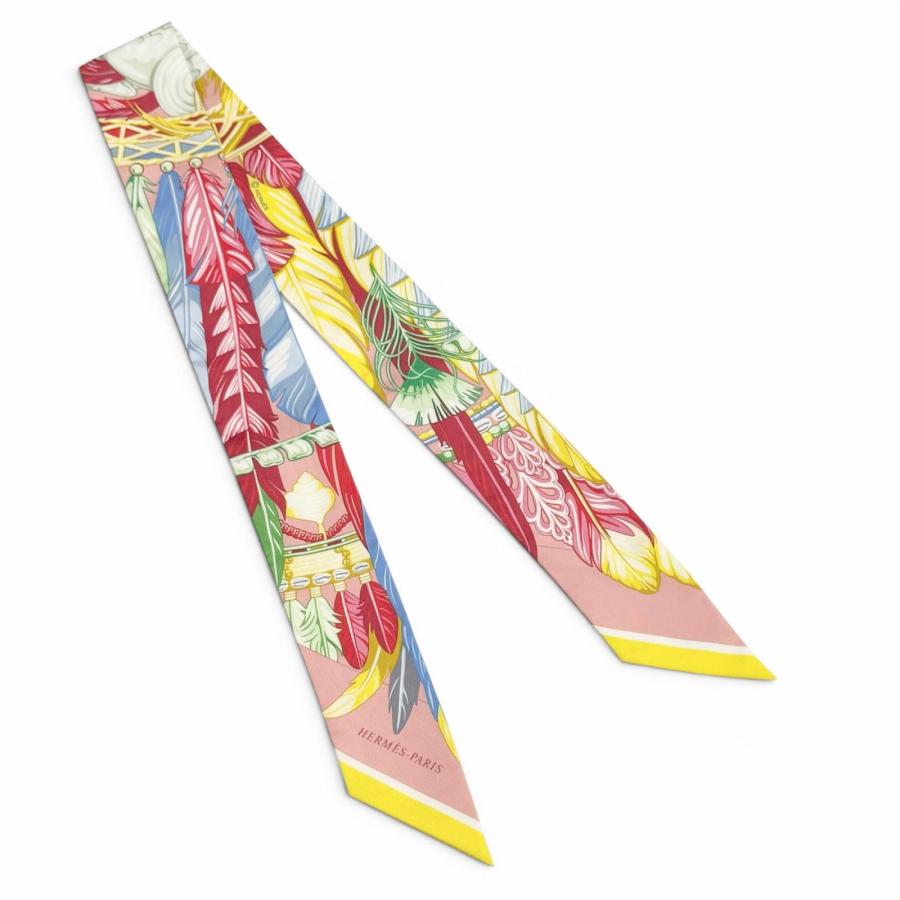 HERMES シルクスカーフ ツイリー ダンス・パシフィック　エルメス HERMES（エルメス） 極美品△HERMES ツイリー Danse Pacifique ダンス