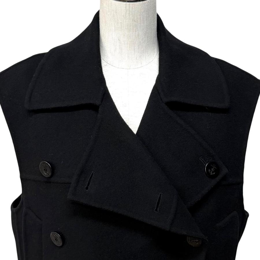 極美品★Christian Dior クリスチャンディオール 350G18A0060 カシミヤ混 マイクロカナージュ キルティングライナー付 ベスト 44 正規品の画像