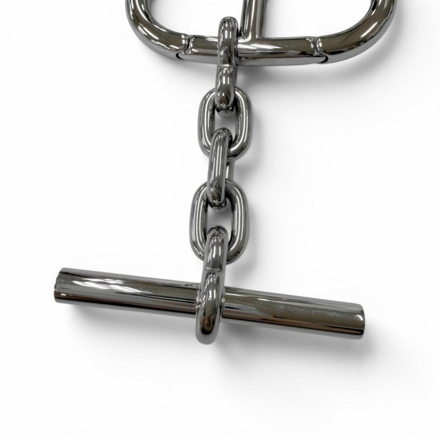 HERMES（エルメス） 極美品□HERMES ロゴ入り シェーヌダンクル バッグ