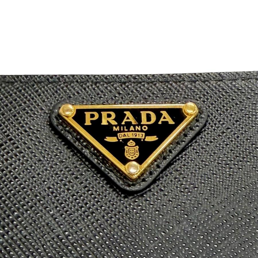 PRADA（プラダ） 美品△PRADA 1ML506 サフィアーノレザー 
