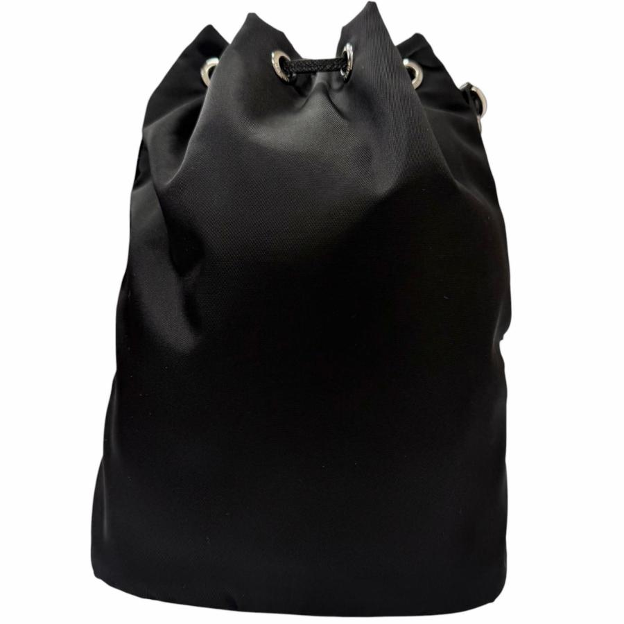 PRADA（プラダ） 美品□PRADA 1NS369 一部レザー トライアングルロゴ