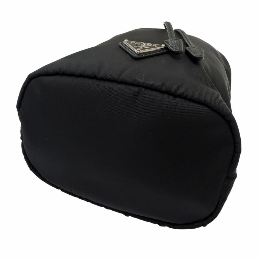 PRADA（プラダ） 美品□PRADA 1NS369 一部レザー トライアングルロゴ
