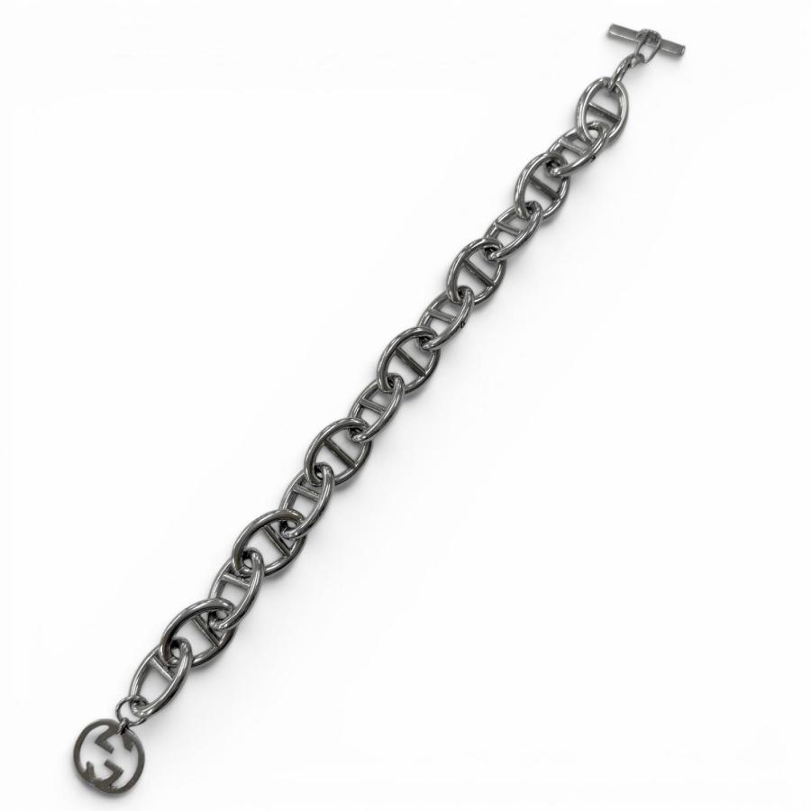 GUCCI ブレスレット アンカーチェーン マリーナ インターロッキングG GUCCI（グッチ） 美品□GUCCI ヴィンテージ アンカーチェーン インター