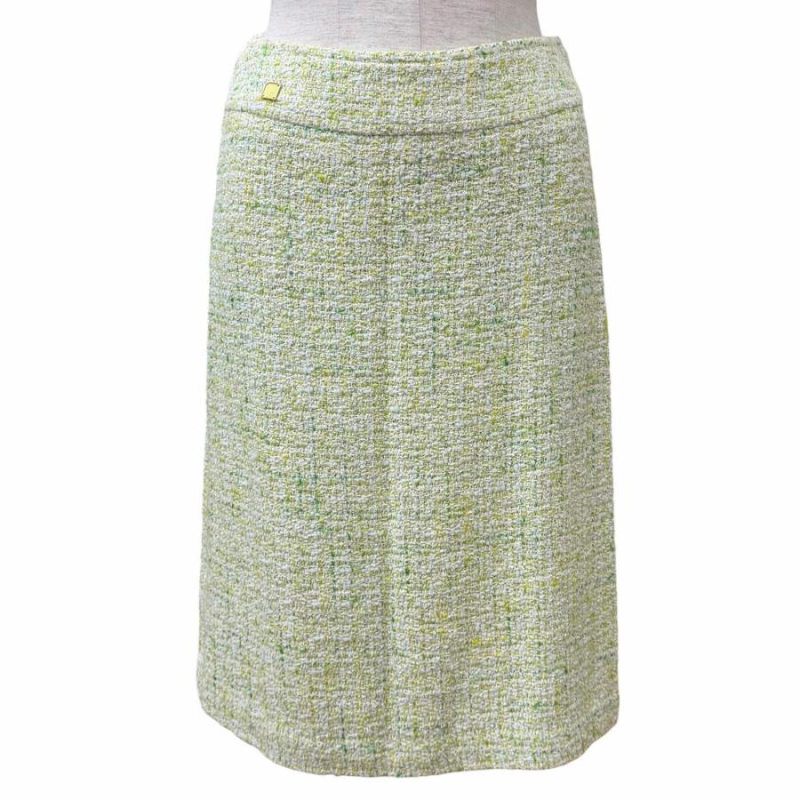 極美品☆LEONARD FASHION レオナール ファッション ロゴボタン付