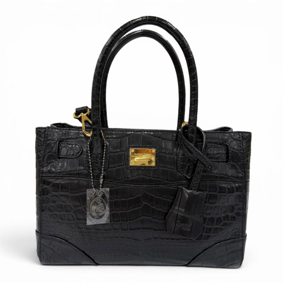 美品☆LEATHER JEWELS レザージュエルズ クロコダイル JRAタグ付 2WAY 