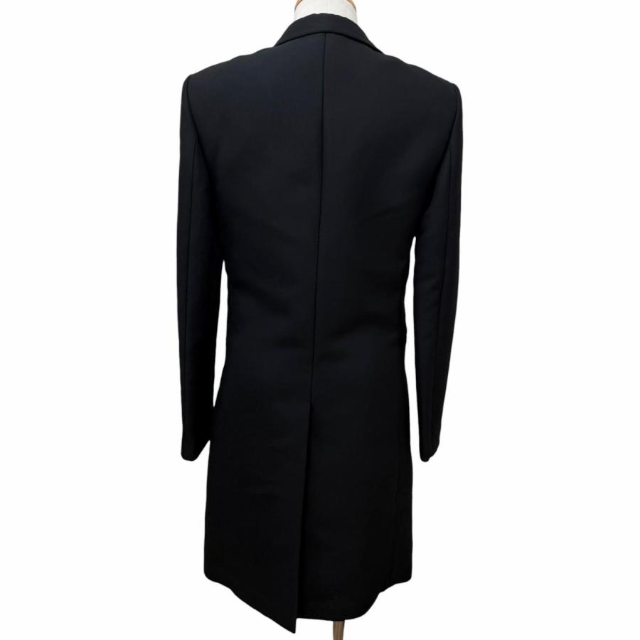 BALENCIAGA ブラック ダブルブレストコート 34 BALENCIAGA（バレンシアガ） 極美品□BALENCIAGA 2003年製 ニコラジェ