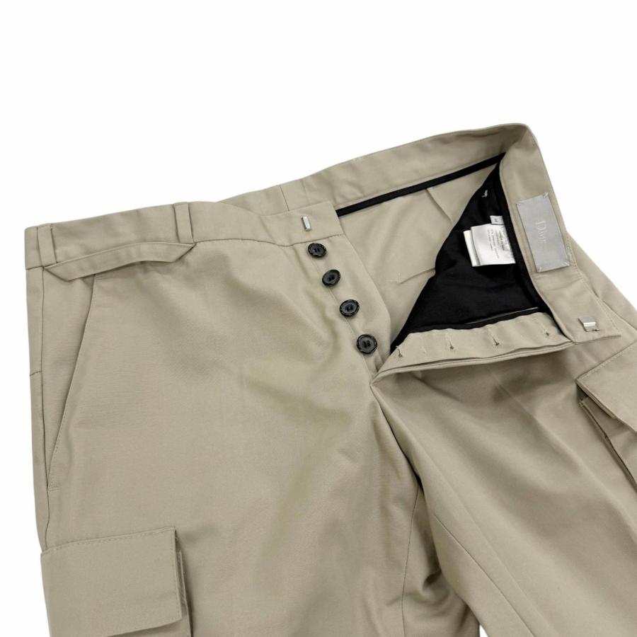 極美品□Dior HOMME ディオールオム ヴィンテージ 3EH1015284 2003年 エディスリマン ストリップ期 カーゴパンツ 46 イタリア製 正規品 極美品□Dior HOMME ディオールオム ヴィンテージ 3EH1015284 2003年