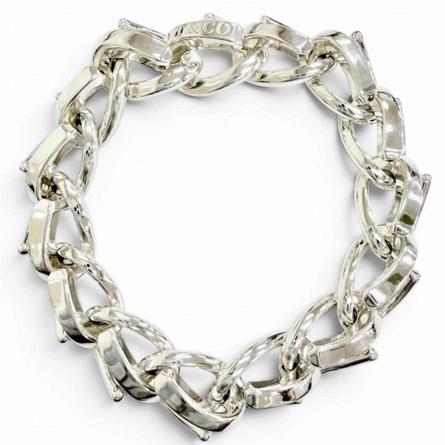 TIFFANY&Co.（ティファニー） 極美品△TIFFANY&Co. フォージ ラージ 