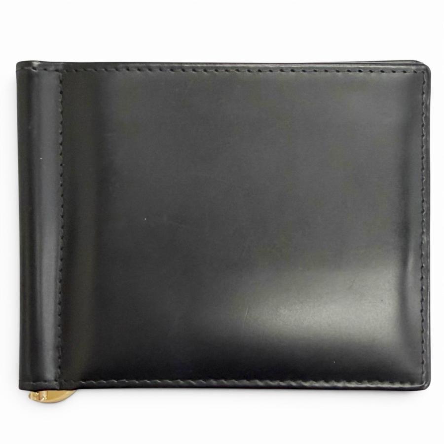 美品△ETTINGER エッティンガー BRIDLE HIDE COLLECTION MONEY CLIP