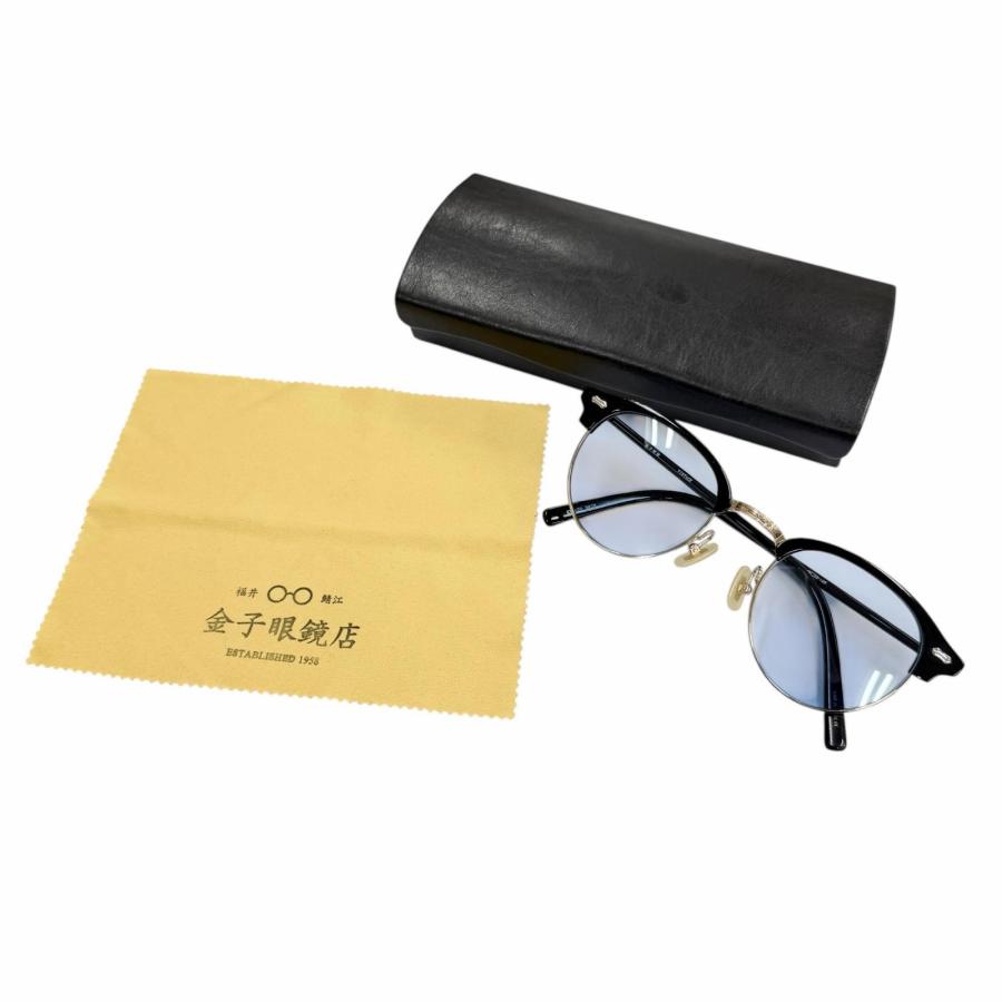 【度なし】金子眼鏡店 サングラスKVS-10 RDDE【美品】 美品▽金子眼鏡 カネコガンキョウ KVS-20 サーモントブロー アイウェア