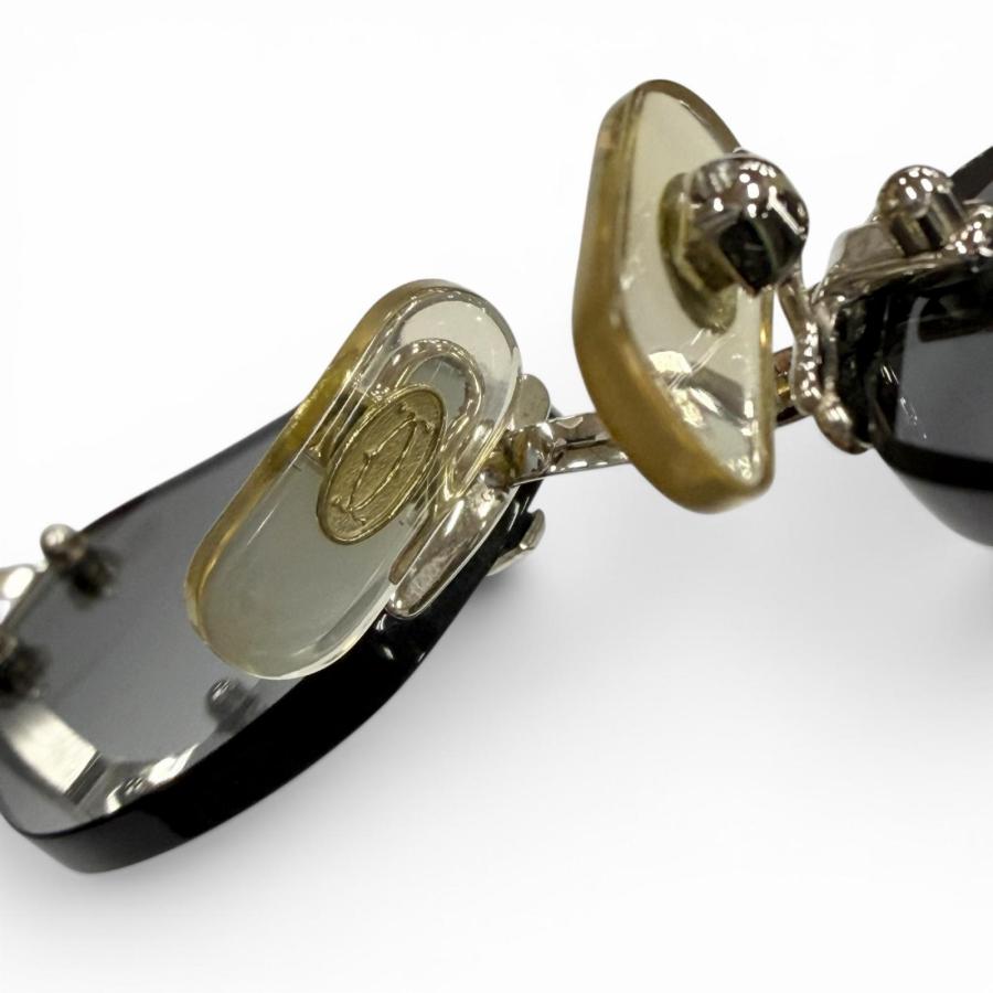 Cartier（カルティエ） 美品▽Cartier リムレス ツーポイント ロゴ金具