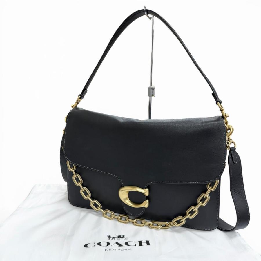 COACH（コーチ） 美品△COACH CY921 チェーン タビー ショルダーバッグ 