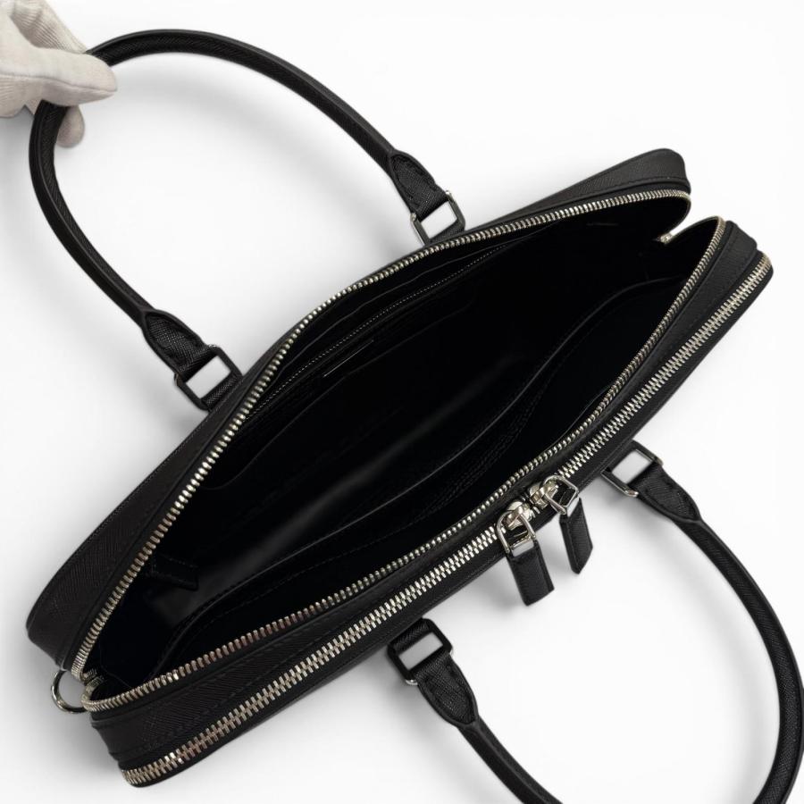 PRADA（プラダ） 極美品▽PRADA 2VE022 サフィアーノレザー 
