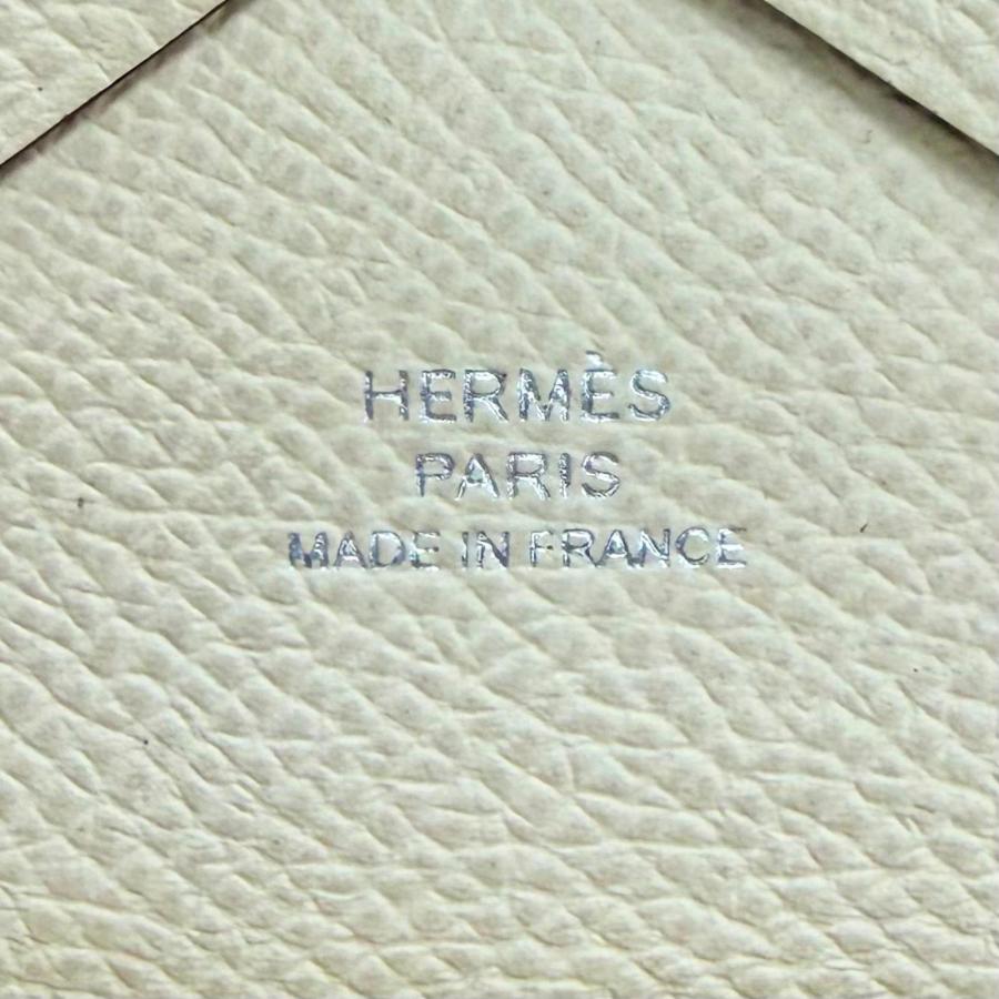 HERMES（エルメス） 美品△HERMES カルヴィ デュオ ヴォーエプソン 