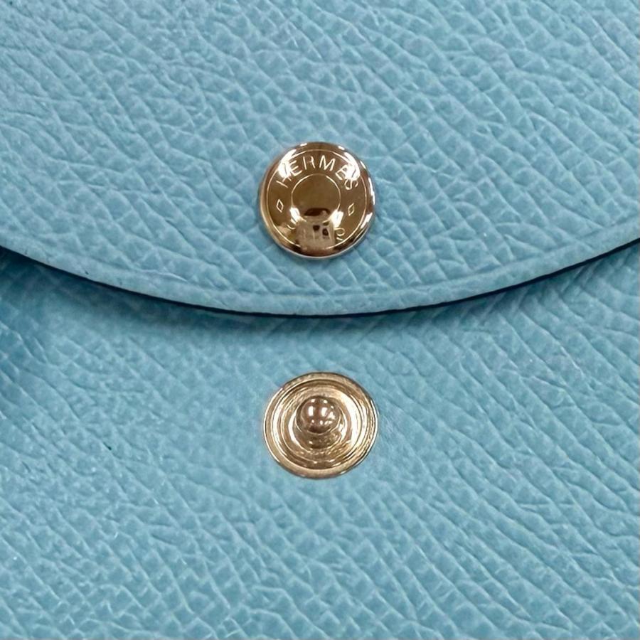HERMES（エルメス） 極美品☆HERMES カルヴィ デュオ セレステ ヴォー