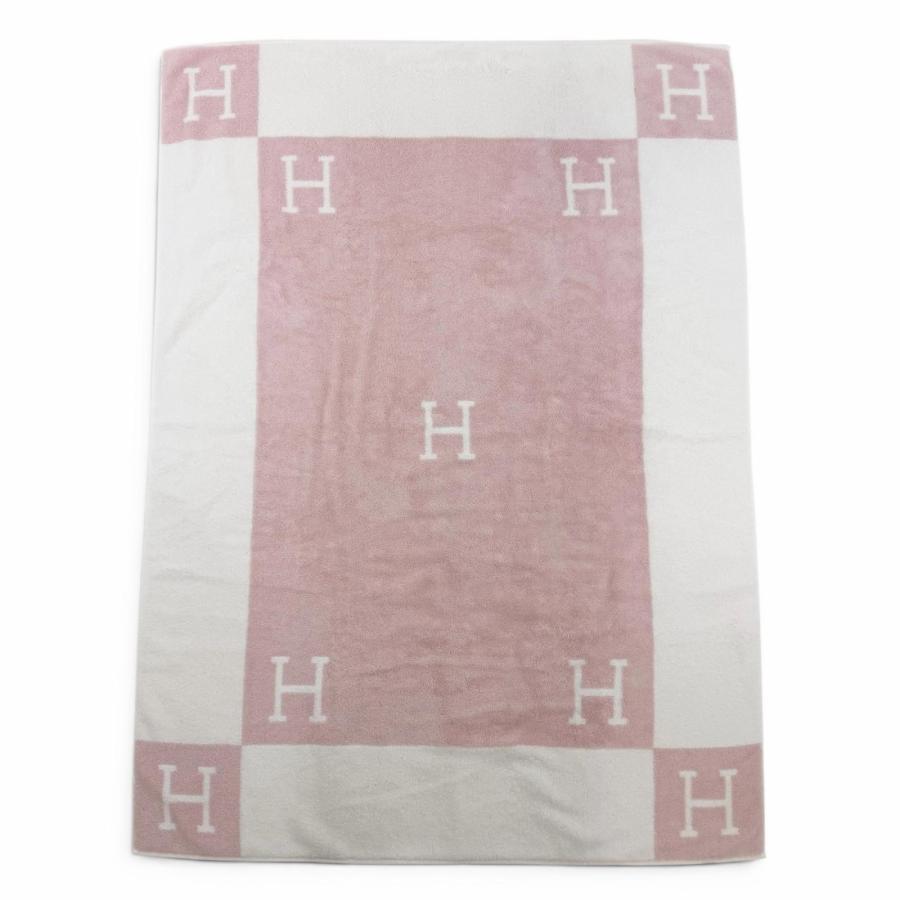 HERMES（エルメス） 極美品☆HERMES アヴァロン コットン100％ ローズ