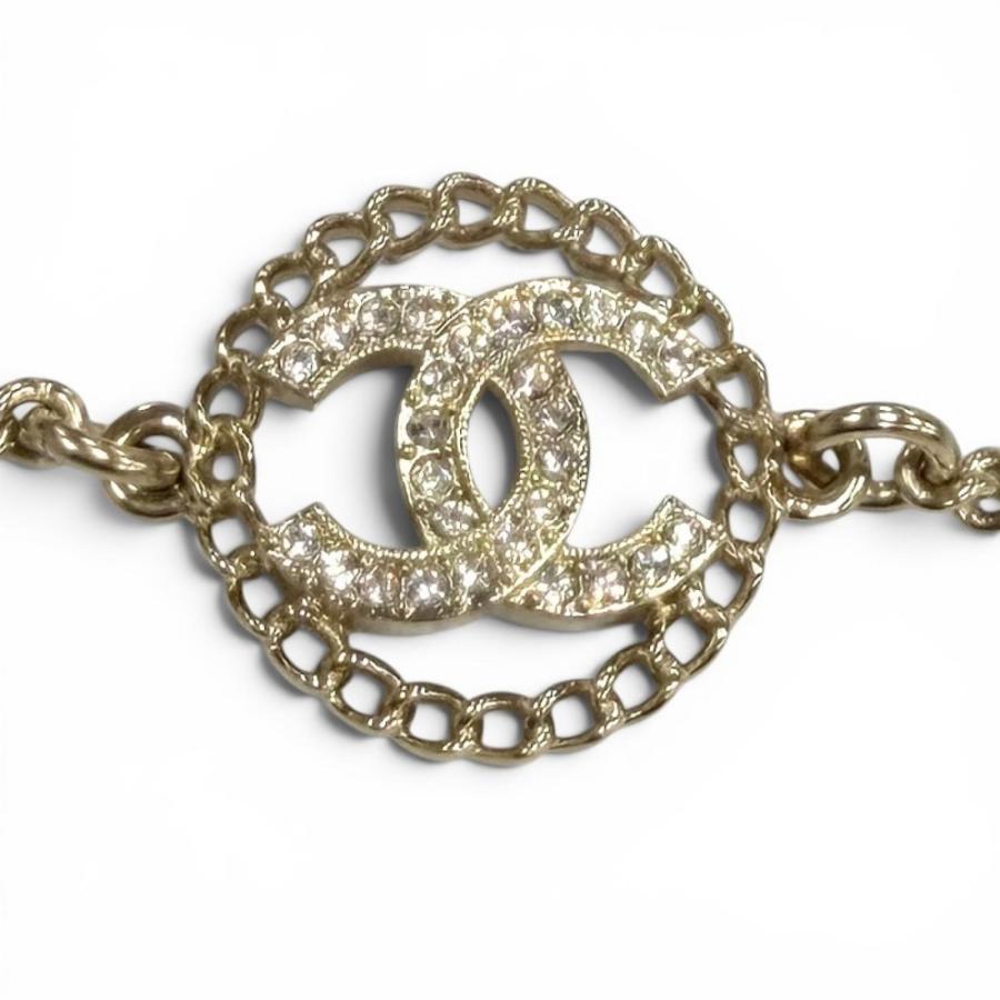 CHANEL（シャネル） 極美品☆CHANEL A25B ABG297 ラインストーン ココ