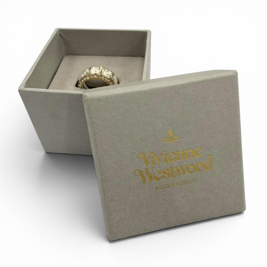 美品▽Vivienne Westwood ヴィヴィアンウエストウッド ラインストーン 