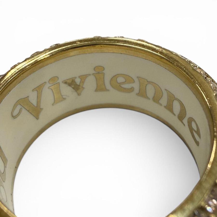 美品▽Vivienne Westwood ヴィヴィアンウエストウッド ラインストーン